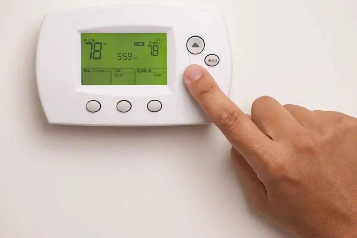 Furnace Blowing Cold Air Monterey Park CA — thermostat settings for winter comfort