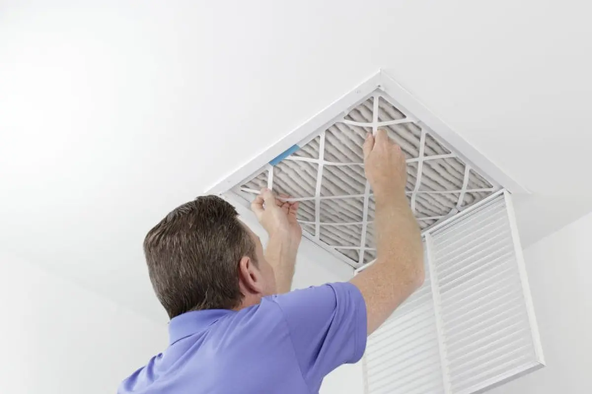 Furnace Not Turning On Monterey Park CA — replacing a furnace air filter