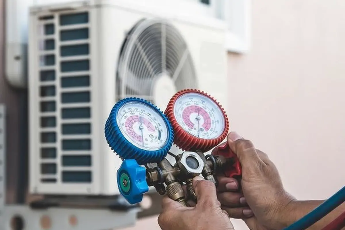 Electric Furnace Repair in Elder Park Monterey Park CA — pressure gauges during furnace service