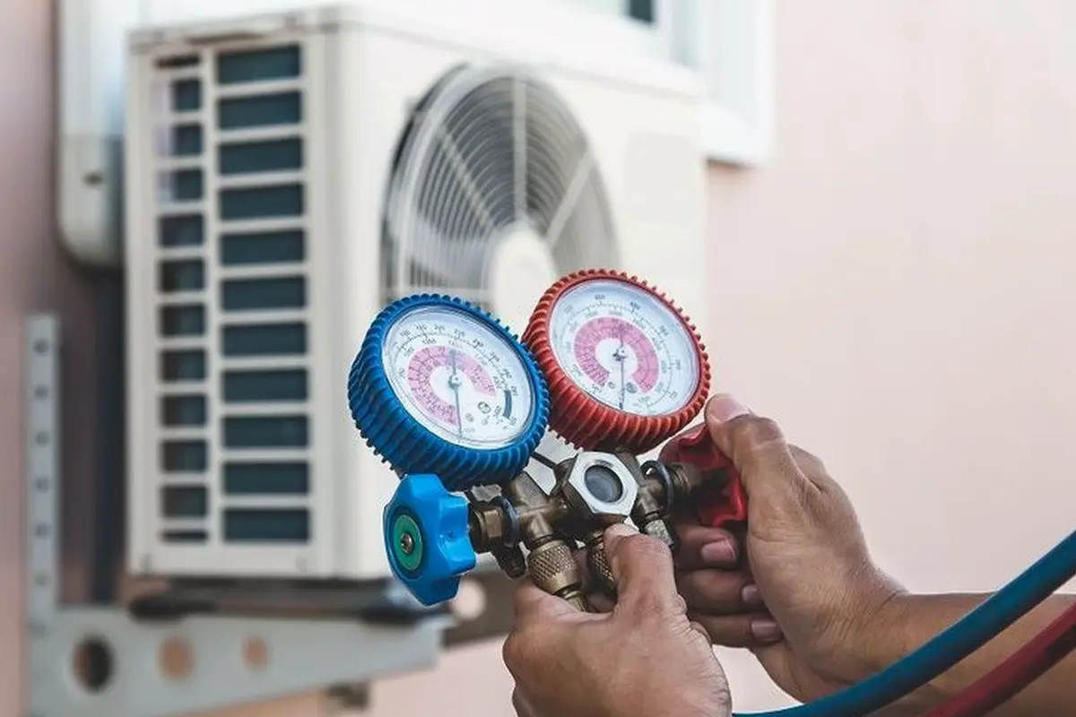 Emergency Furnace Repair in Barnes Park Monterey Park CA — pressure gauges during furnace service