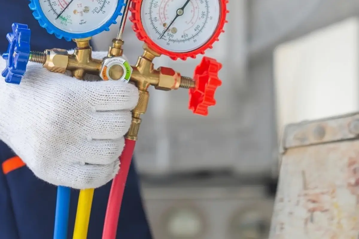 Emergency Furnace Repair in Downtown Monterey Park Monterey Park CA — pressure gauges during furnace service
