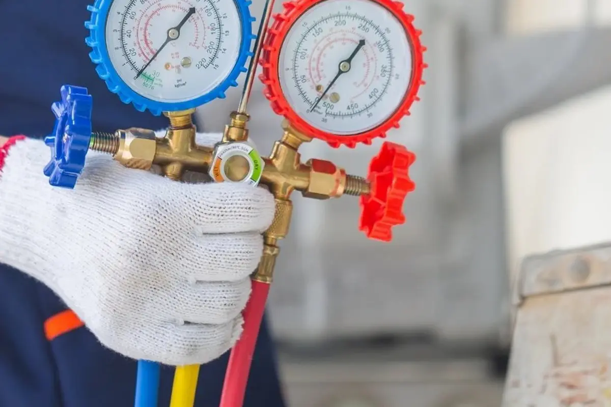 Emergency Furnace Repair in Garvey Ranch Monterey Park CA — pressure gauges during furnace service