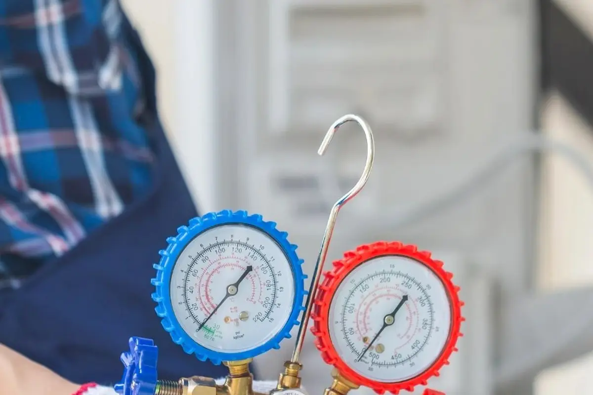 Emergency Furnace Repair in Midwick Monterey Park CA — pressure gauges during furnace service