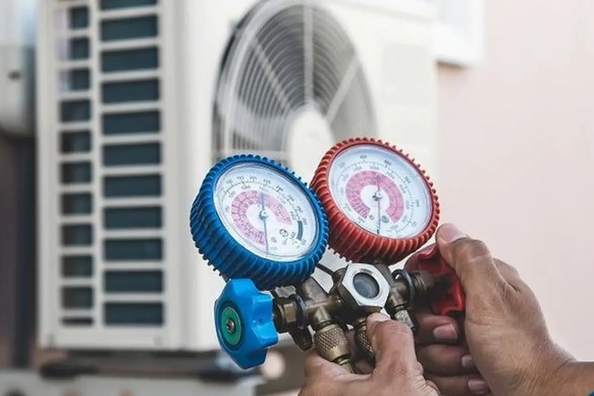 Furnace Blower Motor Repair in Elder Park Monterey Park CA — pressure gauges during furnace service