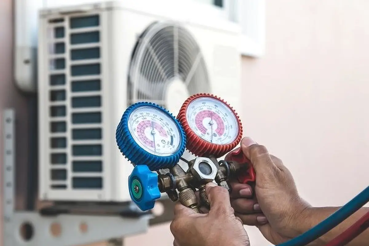 Furnace Blower Motor Repair in Ramona Acres Monterey Park CA — pressure gauges during furnace service
