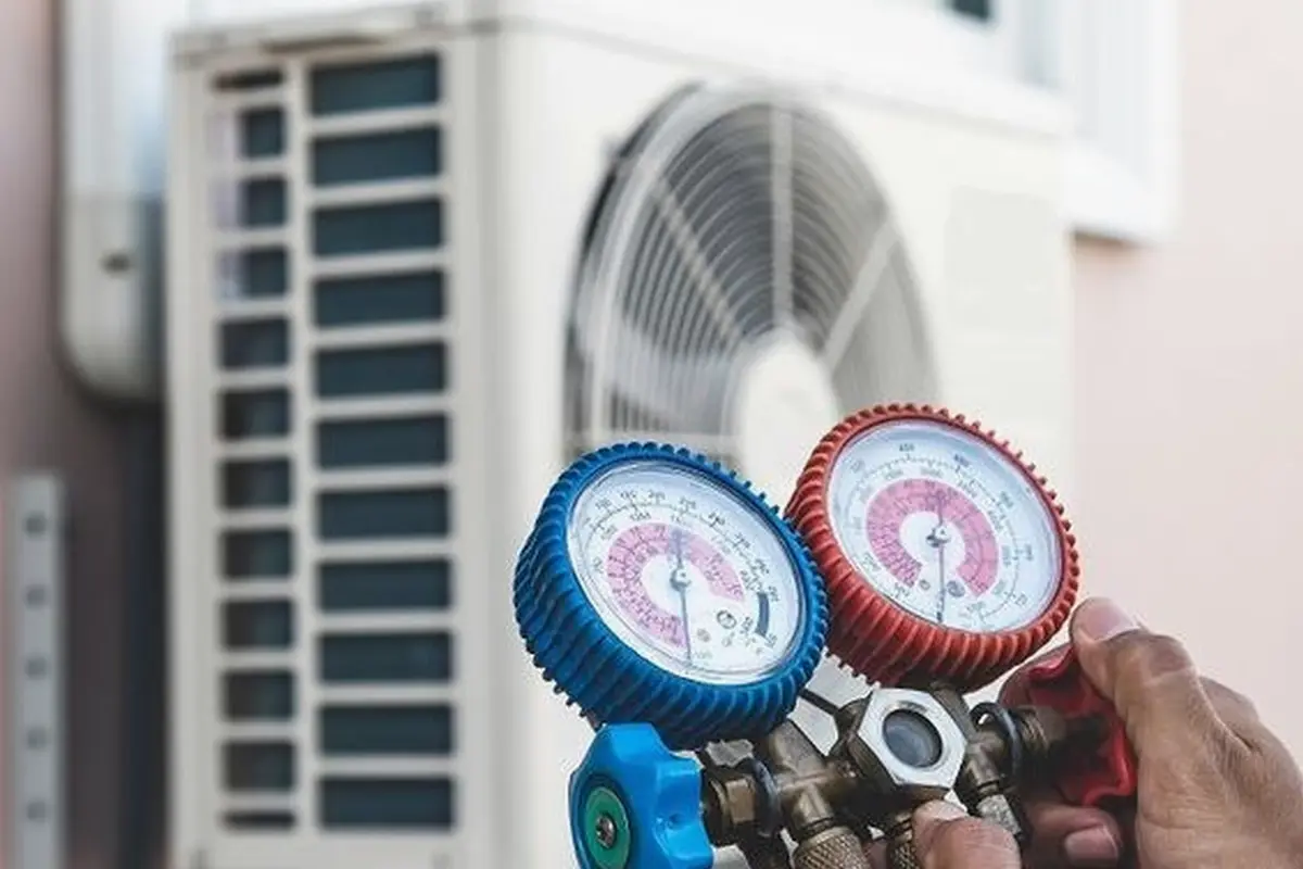 Furnace Blower Motor Repair in Sequoia Monterey Park CA — pressure gauges during furnace service