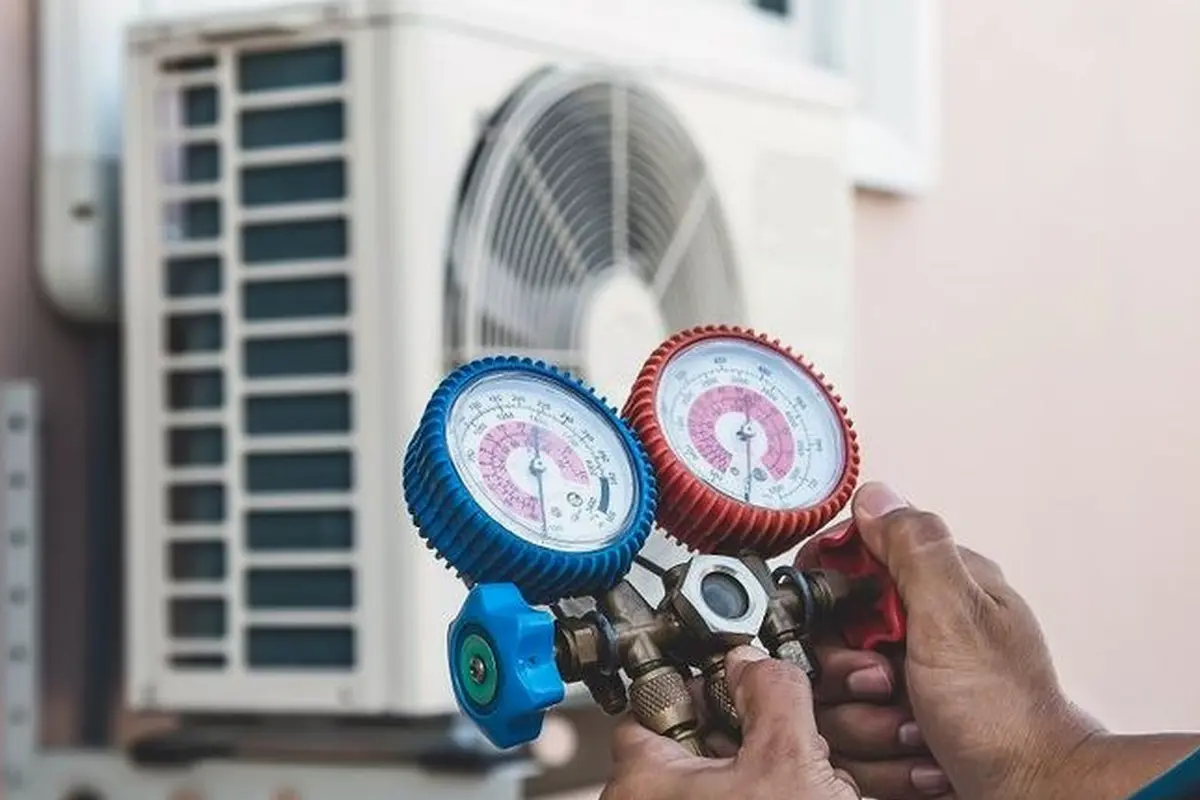 Furnace Igniter Replacement in Garvey Ranch Monterey Park CA — pressure gauges during furnace service