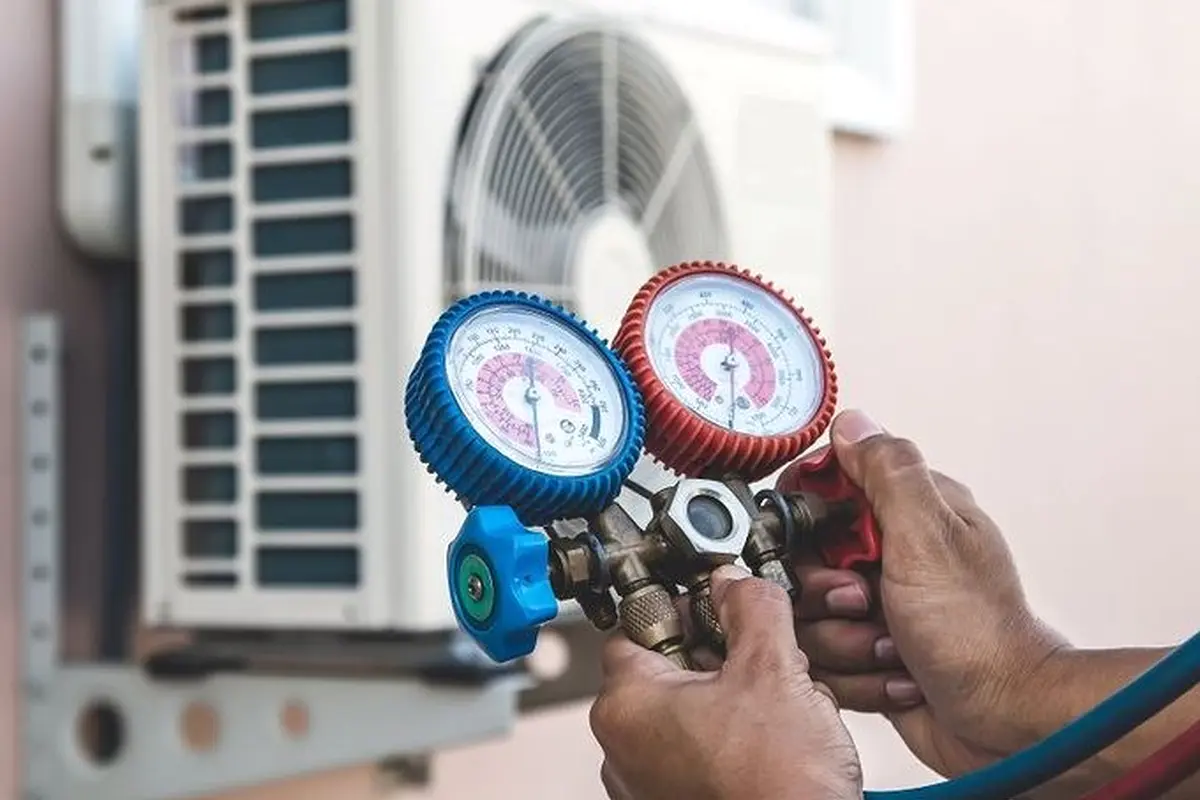 Furnace Igniter Replacement in Monterey Highlands Monterey Park CA — pressure gauges during furnace service