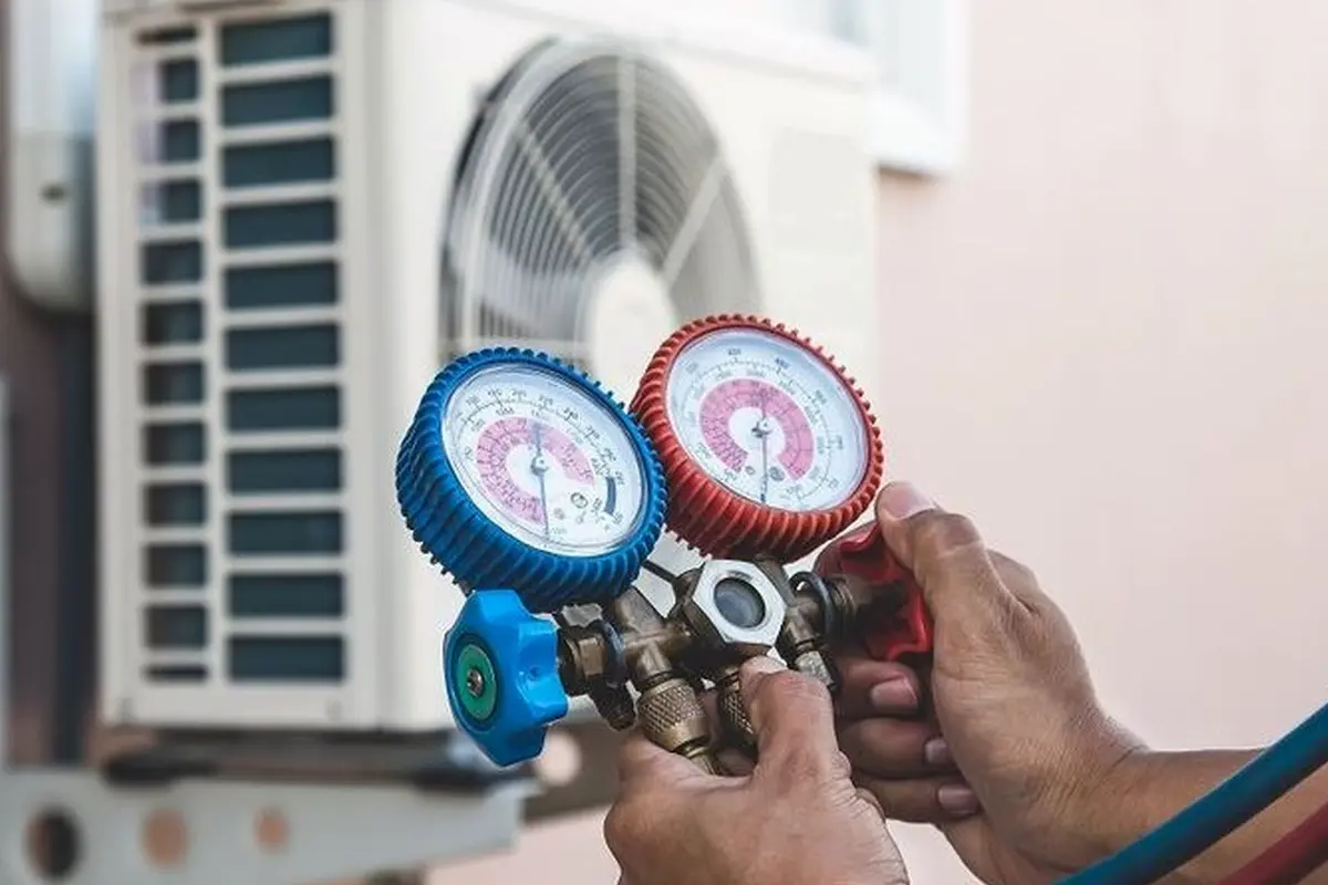 Furnace Installation & Replacement in Monterey Highlands Monterey Park CA — pressure gauges during furnace service