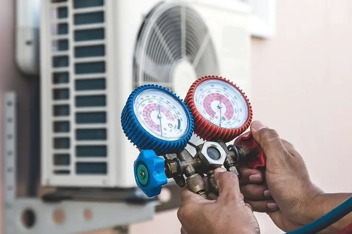 Furnace Maintenance & Tune-Up in Elder Park Monterey Park CA — pressure gauges during furnace service
