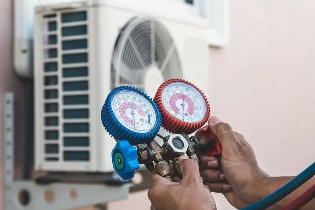 Furnace Maintenance & Tune-Up in Sequoia Monterey Park CA — pressure gauges during furnace service