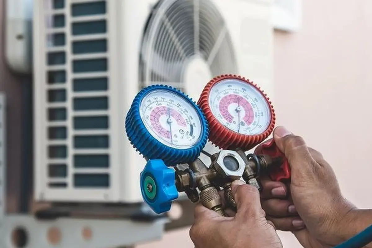 Gas Furnace Repair in Elder Park Monterey Park CA — pressure gauges during furnace service