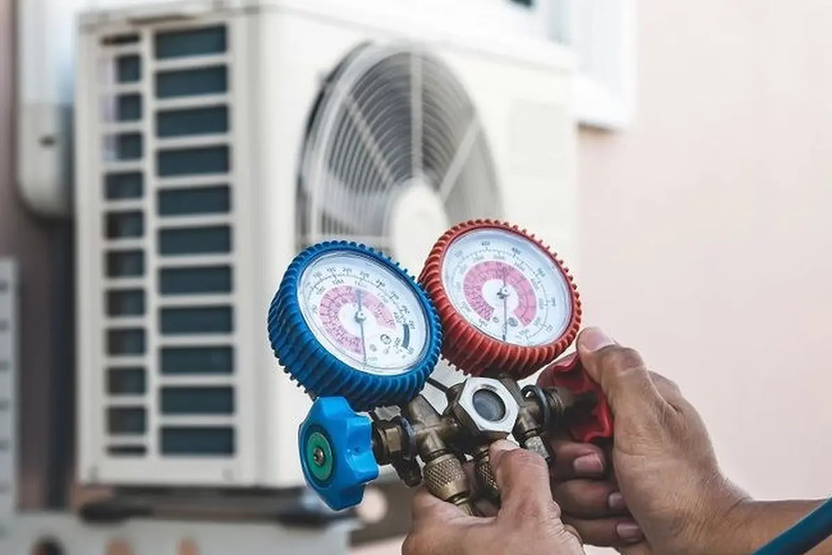 Gas Furnace Repair in Monterey Highlands Monterey Park CA — pressure gauges during furnace service