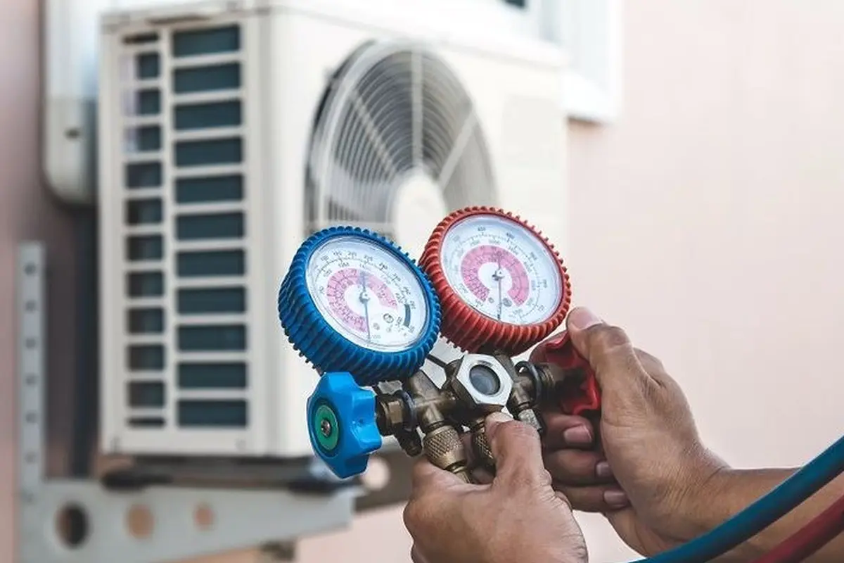 Gas Furnace Repair in Sequoia Monterey Park CA — pressure gauges during furnace service