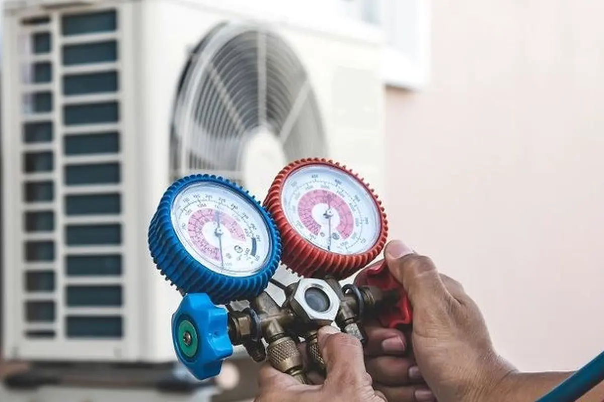 Wall Furnace Repair in Monterey Highlands Monterey Park CA — pressure gauges during furnace service