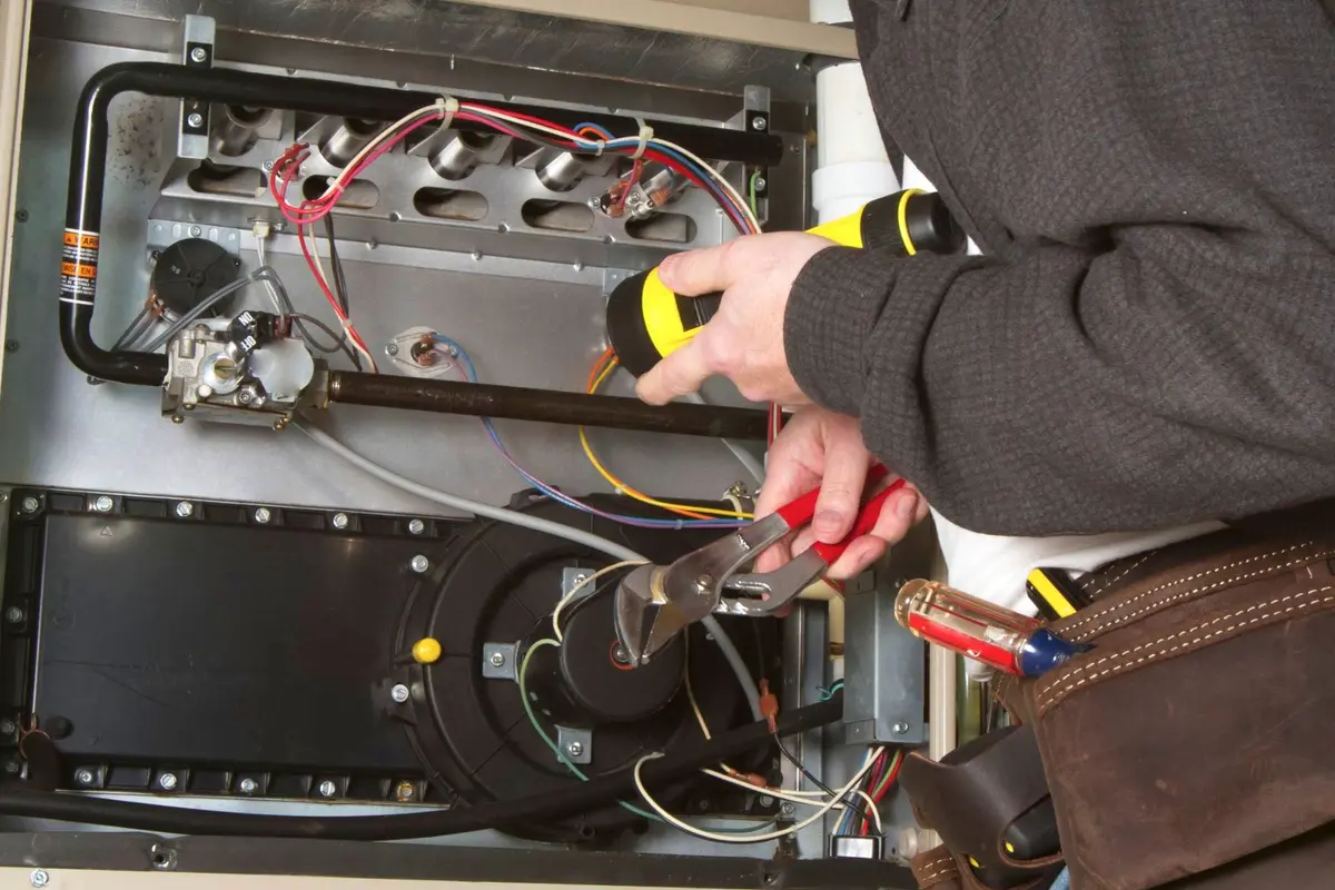 Furnace Igniter Replacement Monterey Park CA — furnace igniter replacement close-up